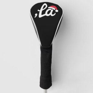 Funny Kamala Harris 2024 Comma La Christmas Golf Head Cover