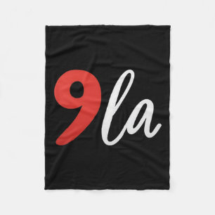 Funny Kamala Harris 2024 President Comma La  Fleece Blanket