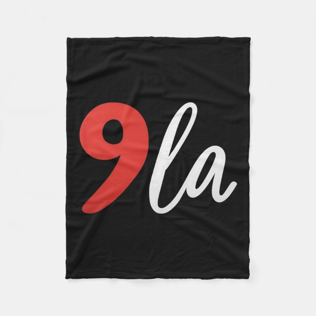 Funny Kamala Harris 2024 President Comma La  Fleece Blanket (Front)