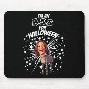 Funny Kamala Harris Donkey Halloween President Cos Mouse Mat