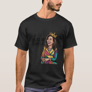 Funny Kamala Harris Laughing Word Salad Queen T Sh T-Shirt