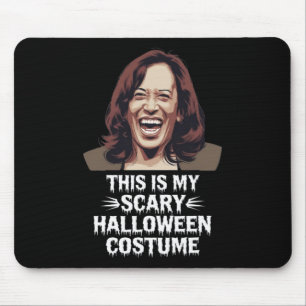 Funny Kamala Harris This Is My Scary Halloween Cos Mouse Mat