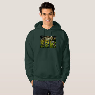 Funny Kangaroo Koala Wombat Emu Cycling Hoodie