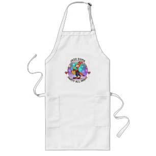 Funny kangaroo long apron