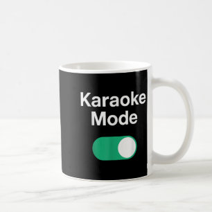 Funny Karaoke Art For Men Women Music Singer Karao Coffee Mug