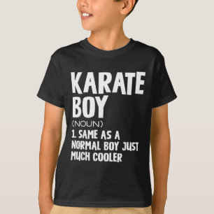 Funny Karate Boys Definition T-Shirt