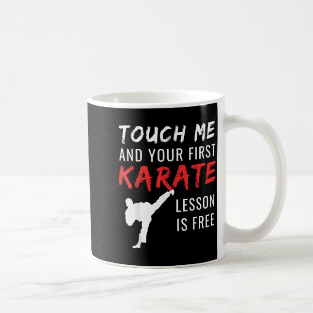 Funny Karate Coffee Mug (Right)