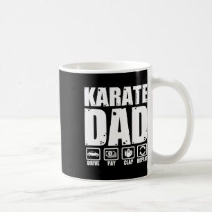 Funny Karate Dad Martial Arts Father Humour Father Coffee Mug