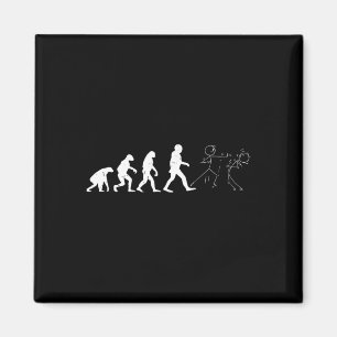 Funny Karate Evolution Karate Stick Figure  Magnet