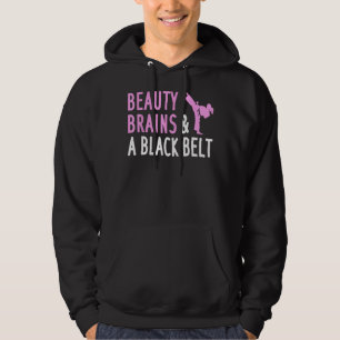 Funny Karate For Women Girl Taekwondo Martial Arts Hoodie