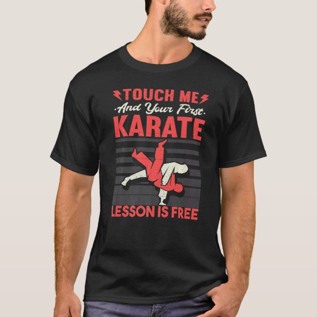 Funny Karate Premium T-Shirt (Front)