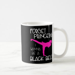 Funny Karate Shirt Girl Black Belt Martial Arts Gi Coffee Mug