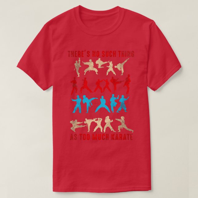 Funny Karate T-Shirt (Design Front)
