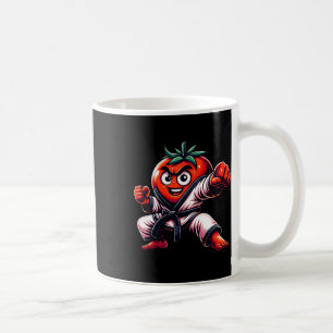 Funny Karate Tomato Design For Martial Arts Lovers Coffee Mug