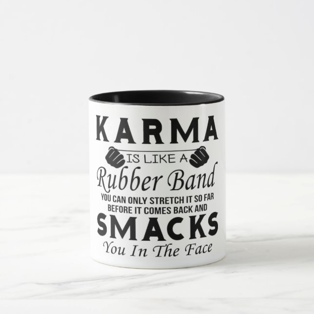 Funny Karma Mug (Center)