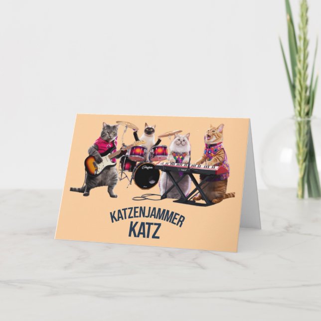Funny Katzenjammer Katz Card (Front)