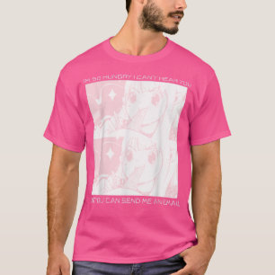 Funny Kawaii Japanese Anime Girl Ramen Y2K Aesthet T-Shirt