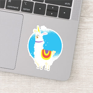 Funny Kawaii Llama Alpaca Unicorn Cute Shaped
