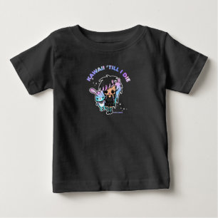 Funny Kawaii Pastel Goth Emo Gothic Chibi Anime Gi Baby T-Shirt