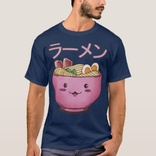 Funny Kawaii Ramen Bowl Kawaii Anime Japanese Rame T-Shirt
