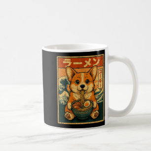 Funny Kawaii Ramen Corgi Japanese Noodles Corgi Ea Coffee Mug
