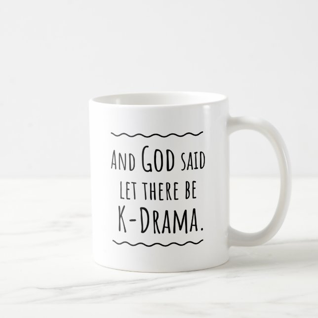 Funny Kdrama Korean Drama Fan Gift Idea Coffee Mug (Right)