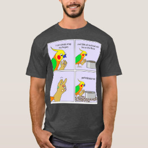 Funny kea parrot pet Design 3 T-Shirt