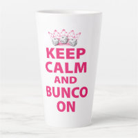 Funny Keep Calm Bunco Player Friend