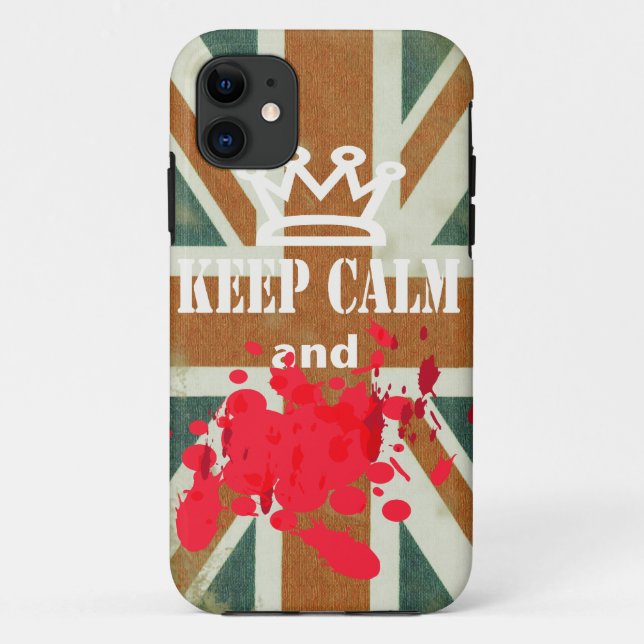Funny Keep Calm iphone 5 covers (Back)