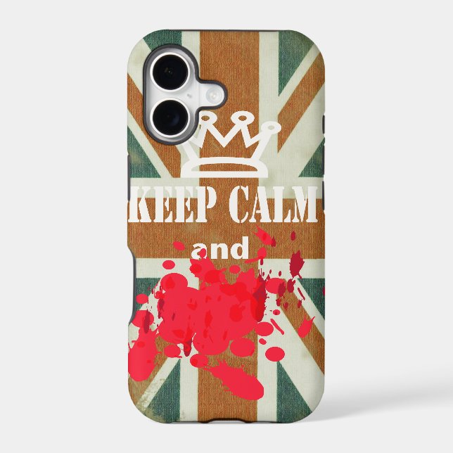 Funny Keep Calm iphone 5 covers (Back)