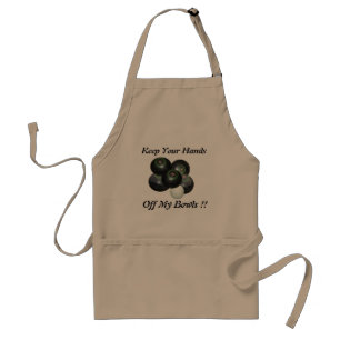 Funny Keep Your Hands Off My Bowls, Standard Apron
