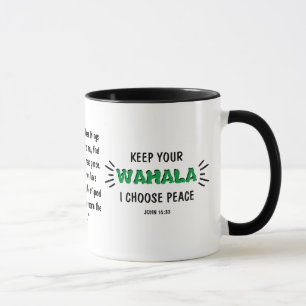 Funny KEEP YOUR WAHALA Nigerian Quote Mug