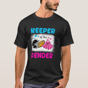 Funny Keeper of Gender Touchdown or Tutus Baby Rev T-Shirt