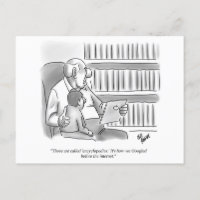 Funny Keeping In Touch Humour Postcard