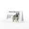 Funny Keeshond Puppy Birthday Card