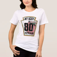 Funny Ketchup Lover Themed Tomato Sauce Foodie Jok