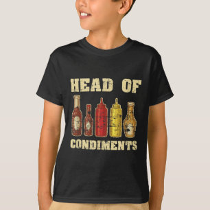 Funny Ketchup Mustard Barbecue Sauce Condiments Sm T-Shirt