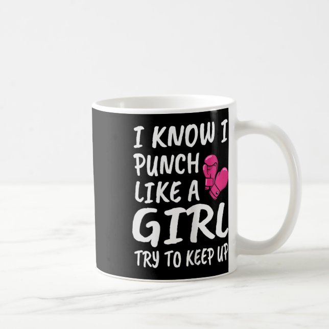 Funny Kickboxer - I Love Kickboxing  Coffee Mug (Right)