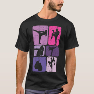 Funny Kickboxing For Girl Women Kickboxer Workout T-Shirt
