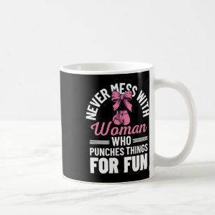 Funny Kickboxing For Men Women Kickboxer Workout E Coffee Mug
