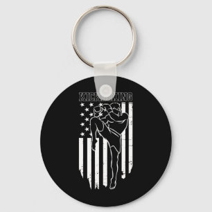 Funny Kickboxing For Men Women Kickboxer Workout E Key Ring