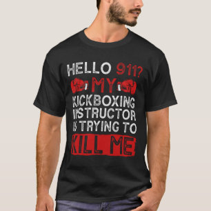 Funny Kickboxing Kickboxer Kickbox  T-Shirt