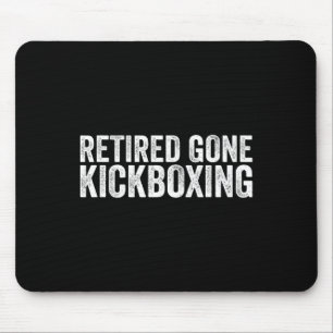 Funny Kickboxing Lover Quotes Muay Thai Kickboxing Mouse Mat