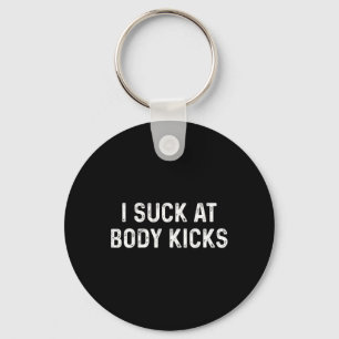 Funny Kickboxing Muay Thai Body Kicks  Key Ring
