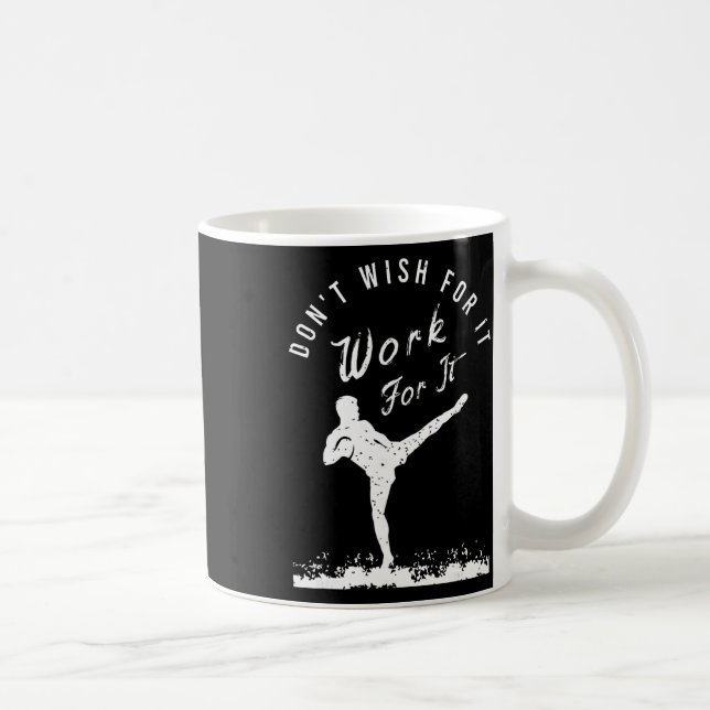 Funny Kickboxing Outfit For A Kickboxer _3  Coffee Mug (Right)