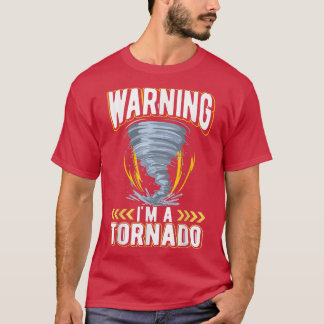 Funny Kid Tornado Lover Weather Watching  T-Shirt