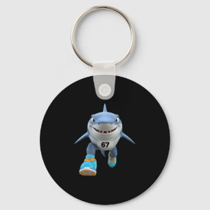 Funny Kids 67 Meme Tralalero Tralala Runner Italia Key Ring