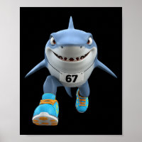 Funny Kids 67 Meme Tralalero Tralala Runner Italia