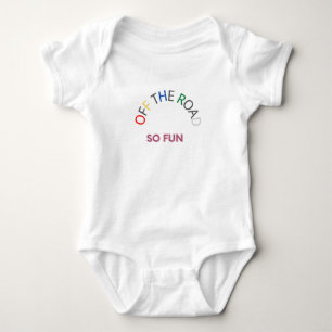 Funny Kids Baby White Bodysuit