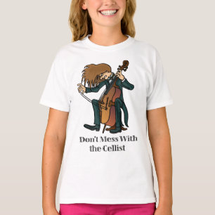 Funny Kids Cello T-shirt